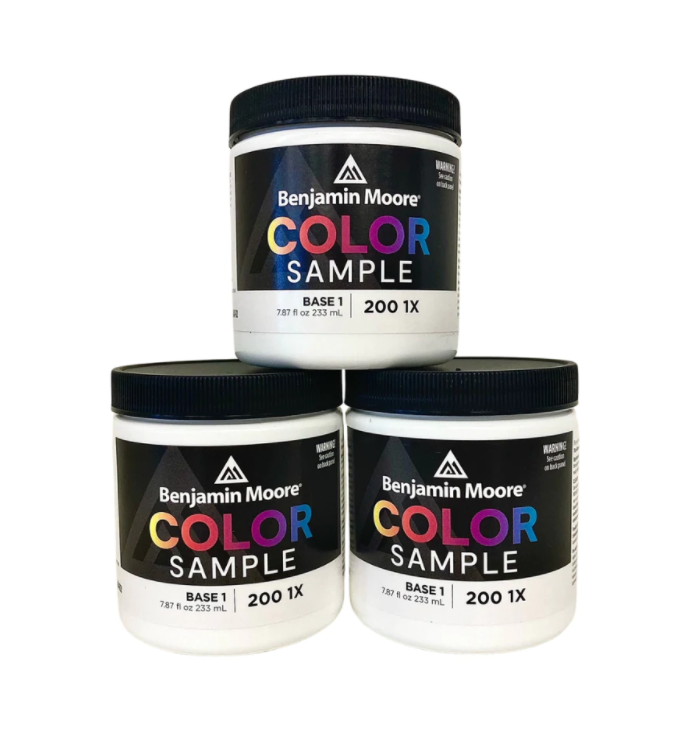 Benjamin Moore Sample Jars